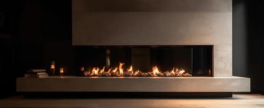Gas Fireplace Ember Bed Design Services in Maywood, Illinois
