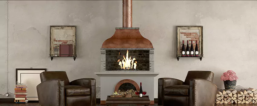 Thelin Hearth Products Providence Pellet Insert Fireplace Installation in Maywood, IL