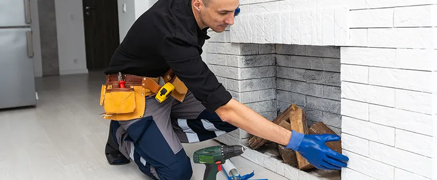 Fireplace Damaged Damper Frame Repair Services in Maywood, Illinois