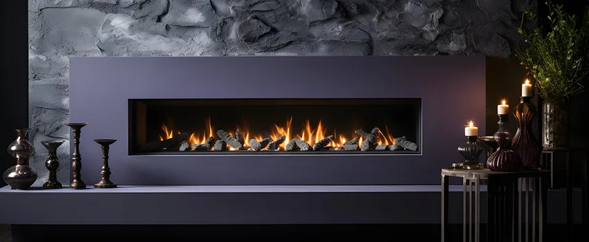 Ember Bed for Ventless Gas Fireplace in Maywood, IL